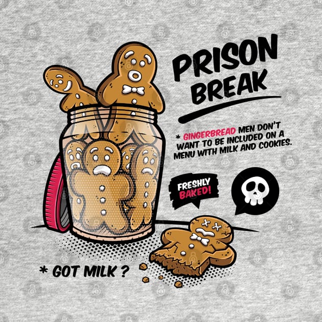 Prison Break - Gingerbread men by Squinked